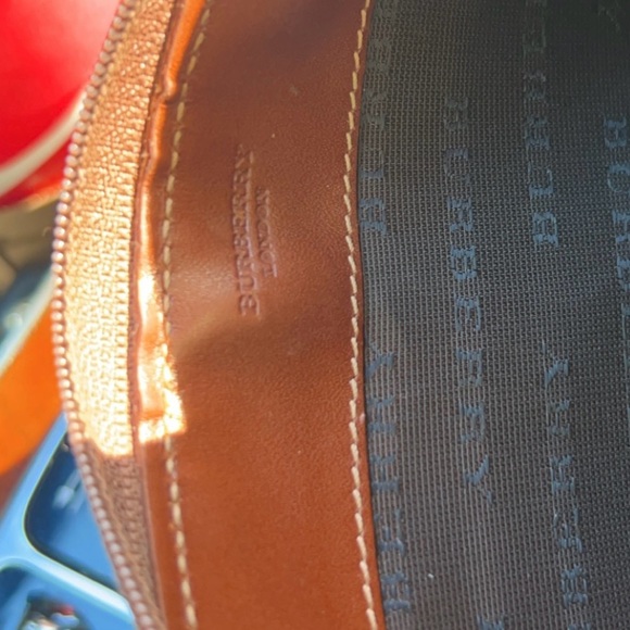 π₯ποΈπ« BURBERRY Beige/Brown Haymarket Check Coated Canvas Zip Around Walletπ₯π₯ - Picture 15 of 16